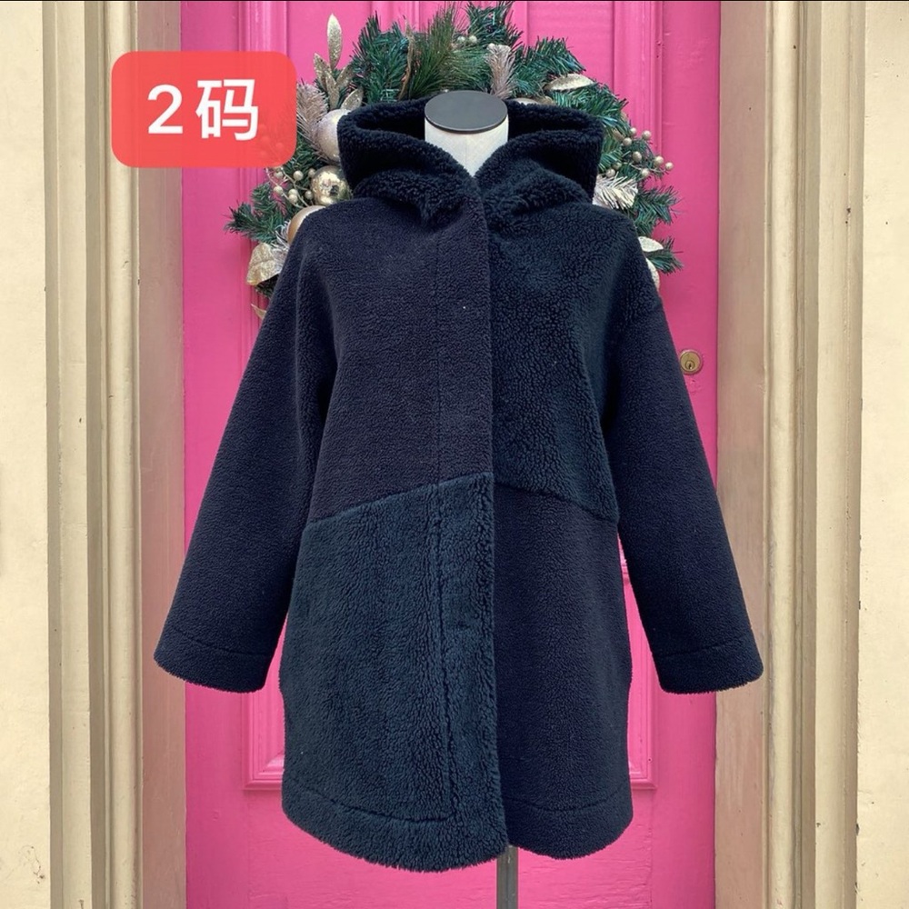 Teddy coat fits regular size 6